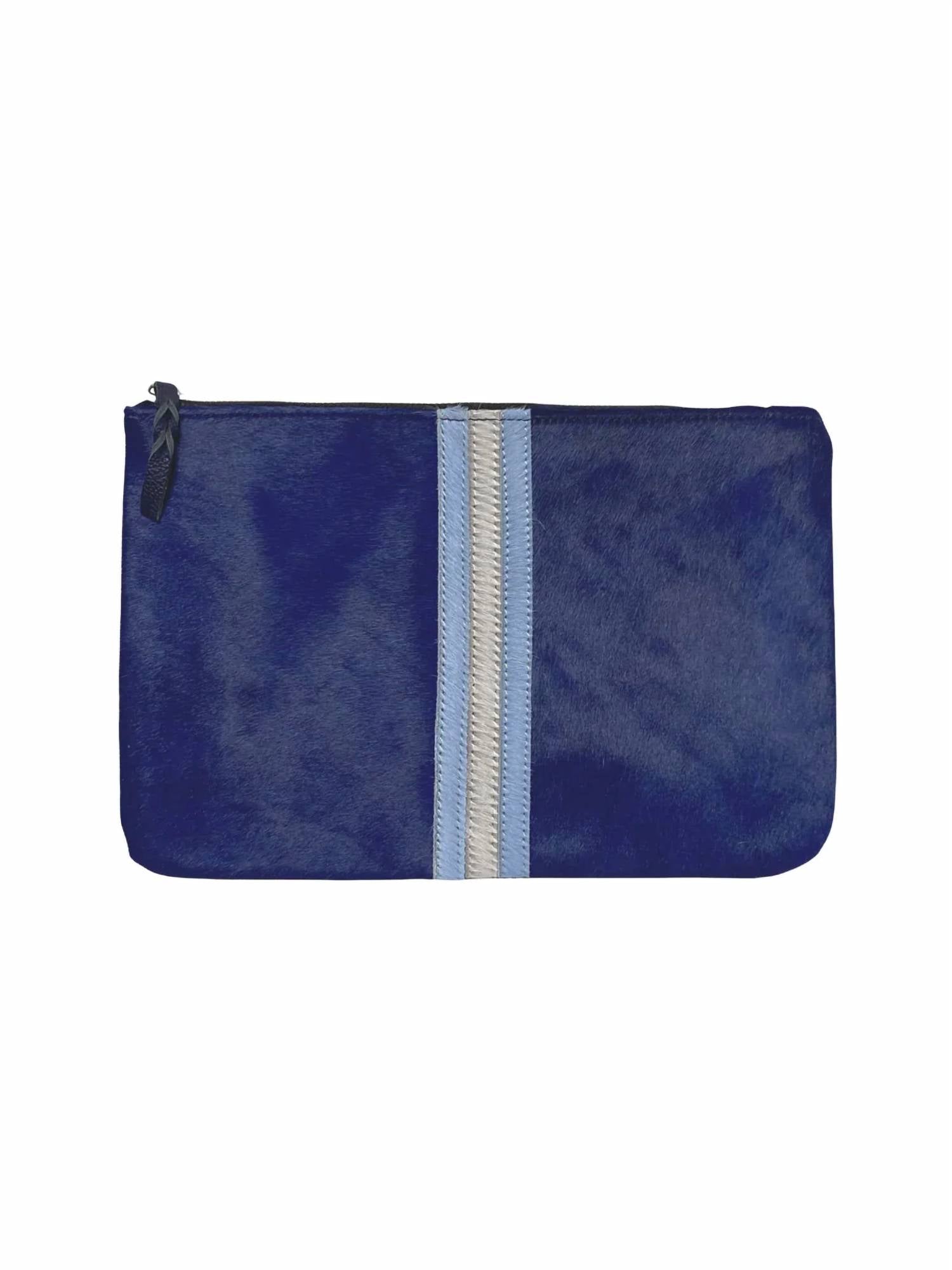 Parker And Hyde - Women's Stripe Clutch Handbag