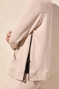 Tribal - Long Sleeve Mock Neck Cardigan Jacket