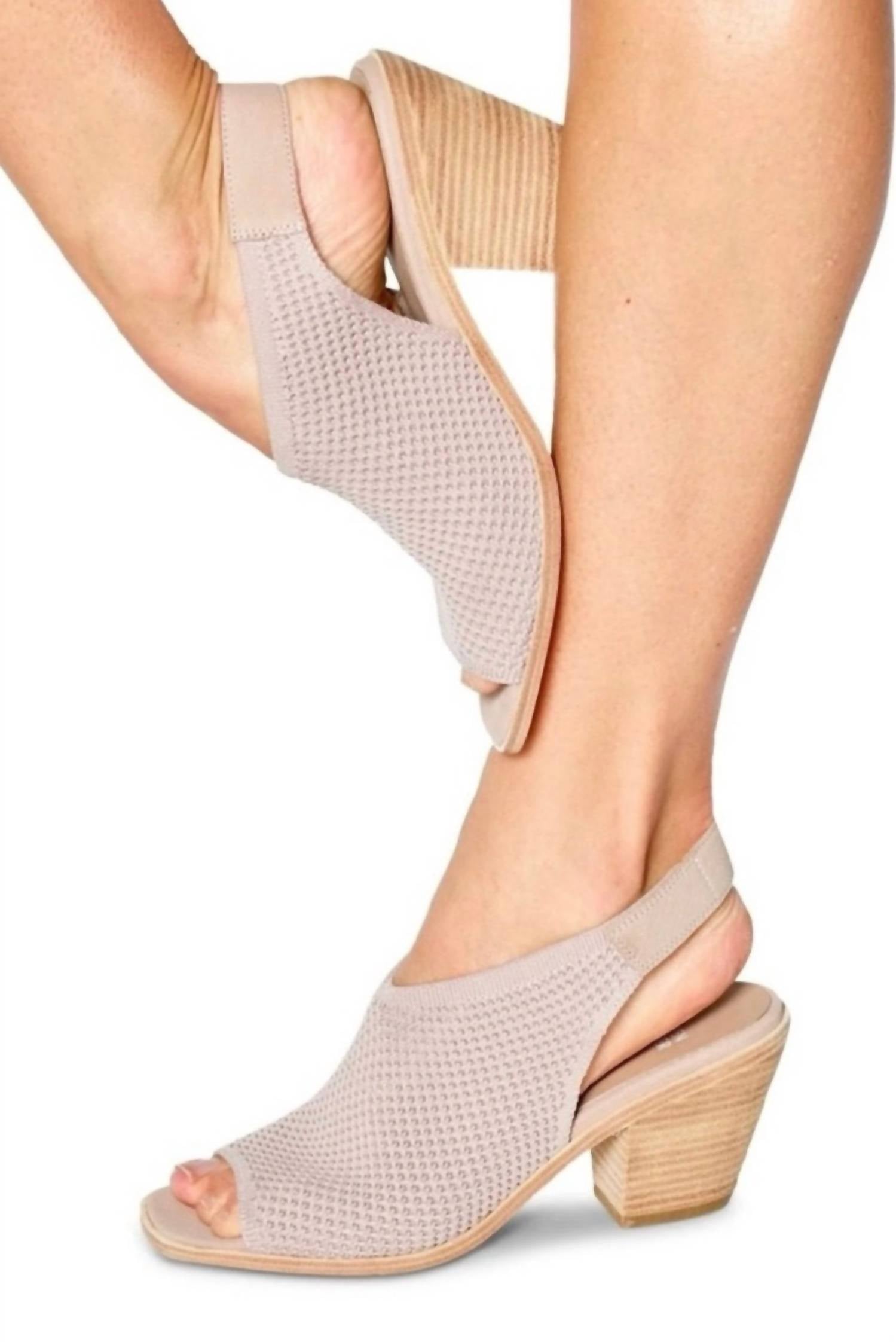 Eileen Fisher - Women's Avil Block Heel Knit Slingback Sandals