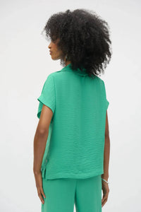 Joseph Ribkoff - Gauze Cowl Neck Straight Top