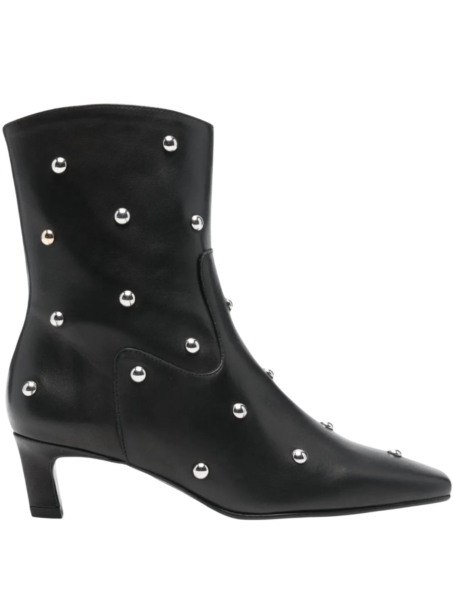 Alohas - Women's Nash Studs Leather Ankle Boot