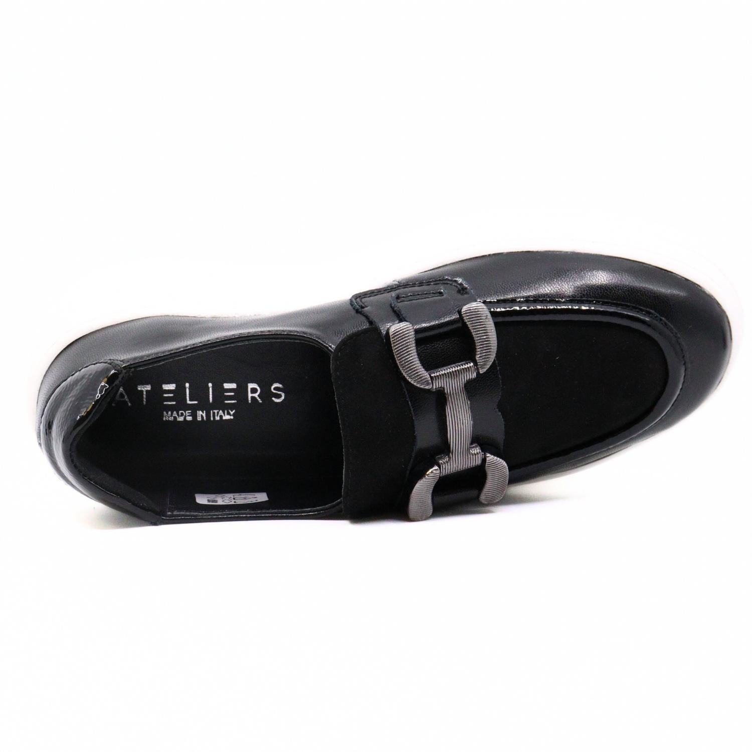 Ateliers Women's Verity Loafers in black - women's flats - view 7