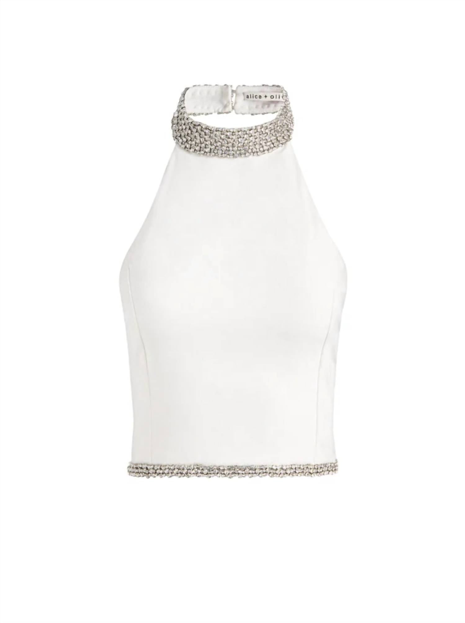 Alice + Olivia - Women's Gatz Halter Top