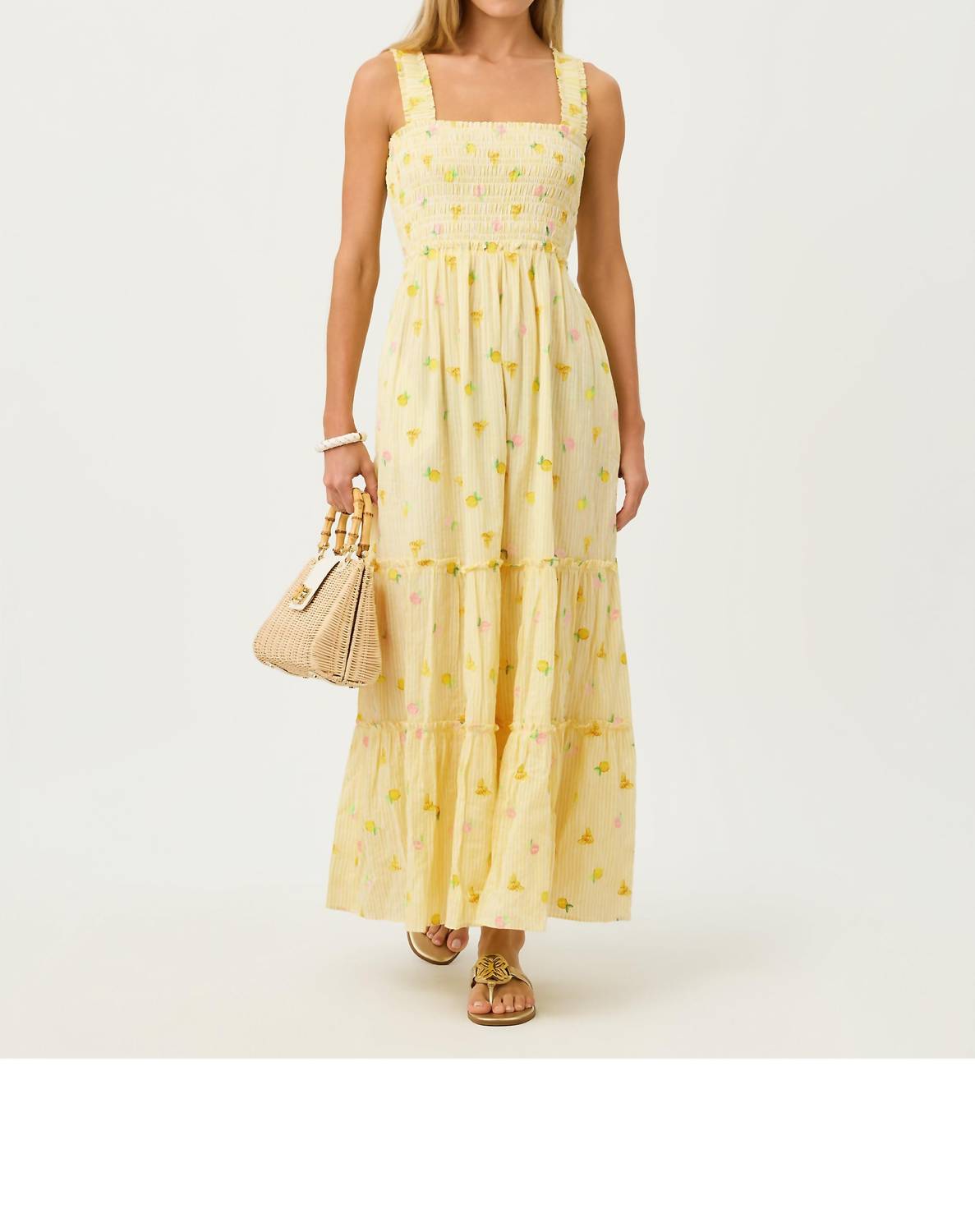Lilly Pulitzer - Hadly Smocked Maxi Dress