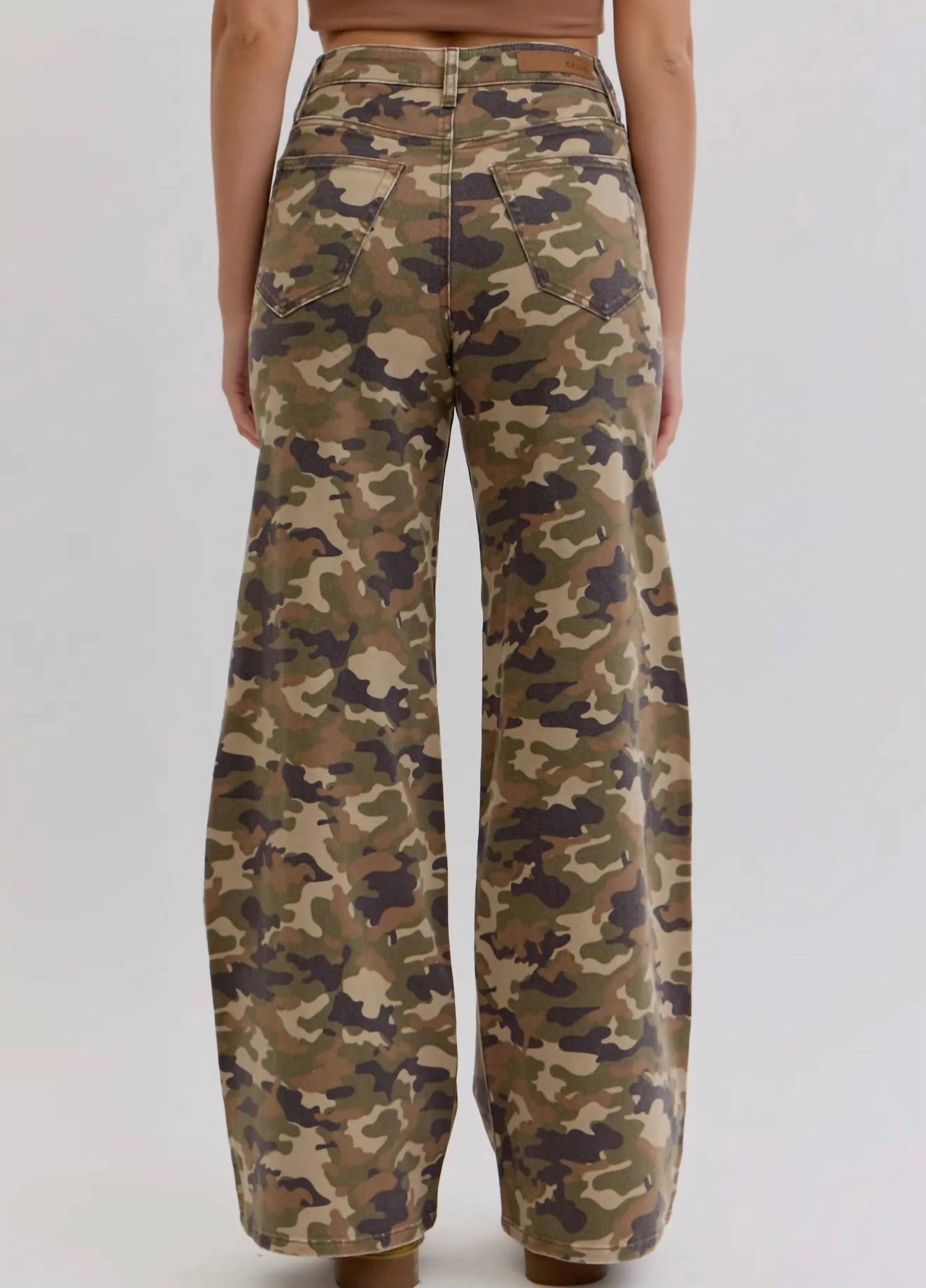 Cello - High Rise Wide Leg Denim Jeans