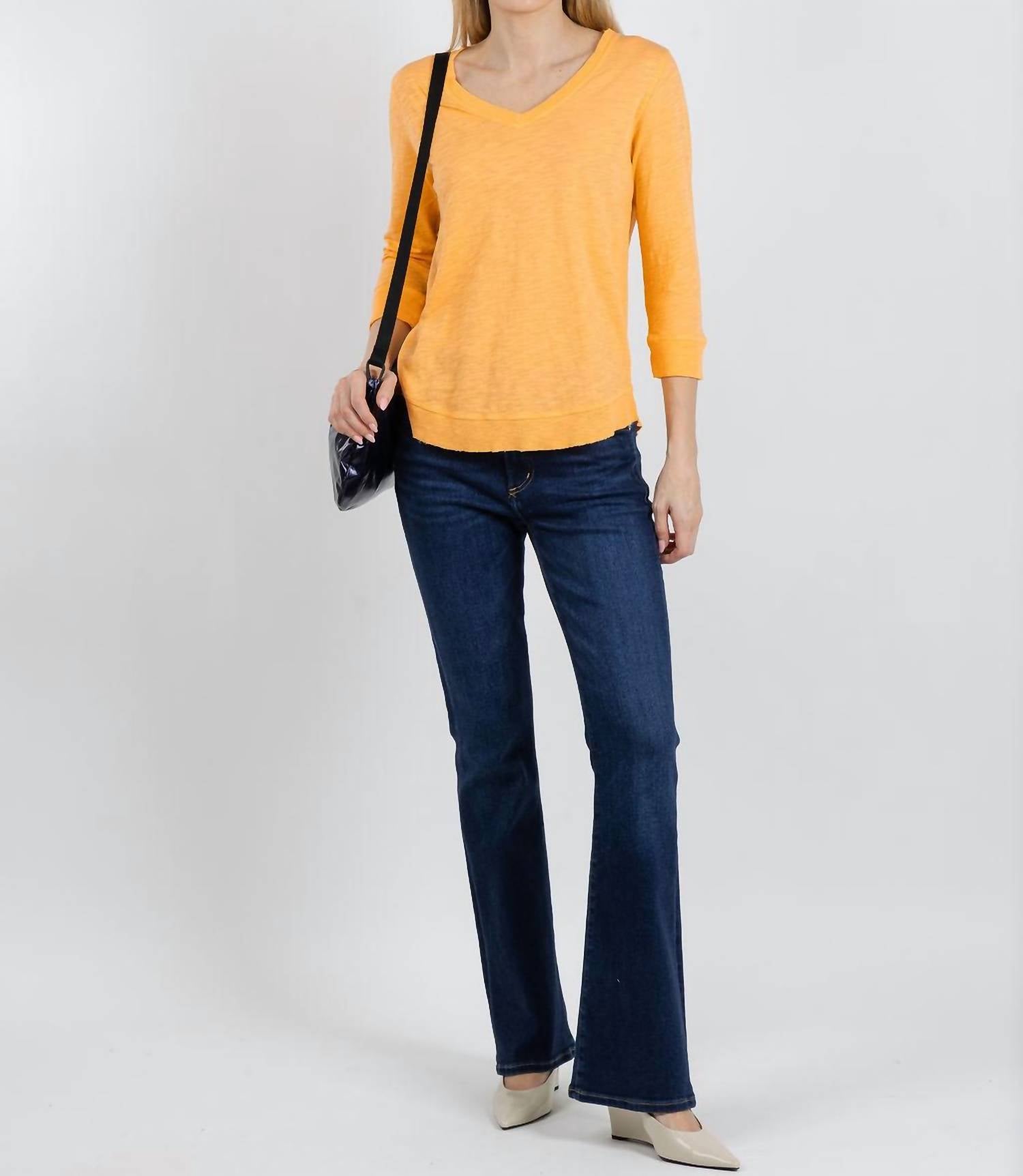 Elliott Lauren - Knit Combo Top
