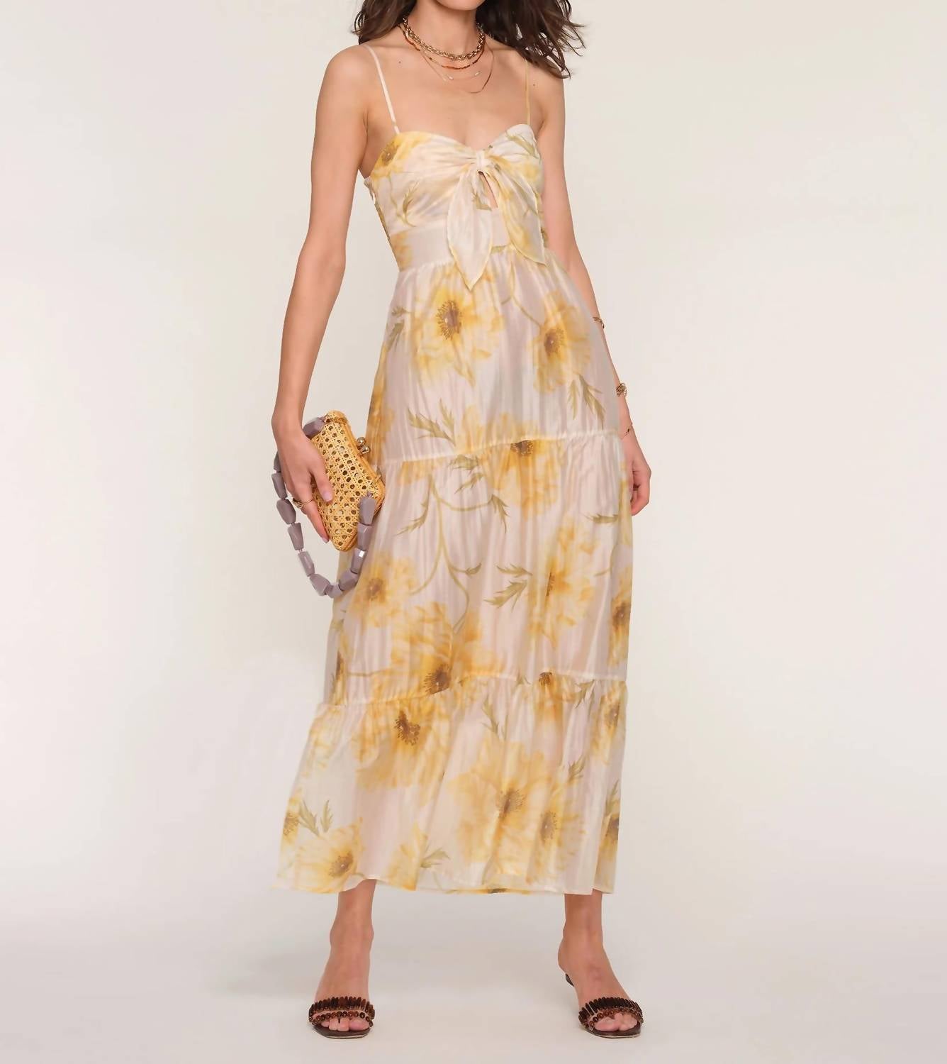 Heartloom - Ames Floral Tiered Maxi Dress