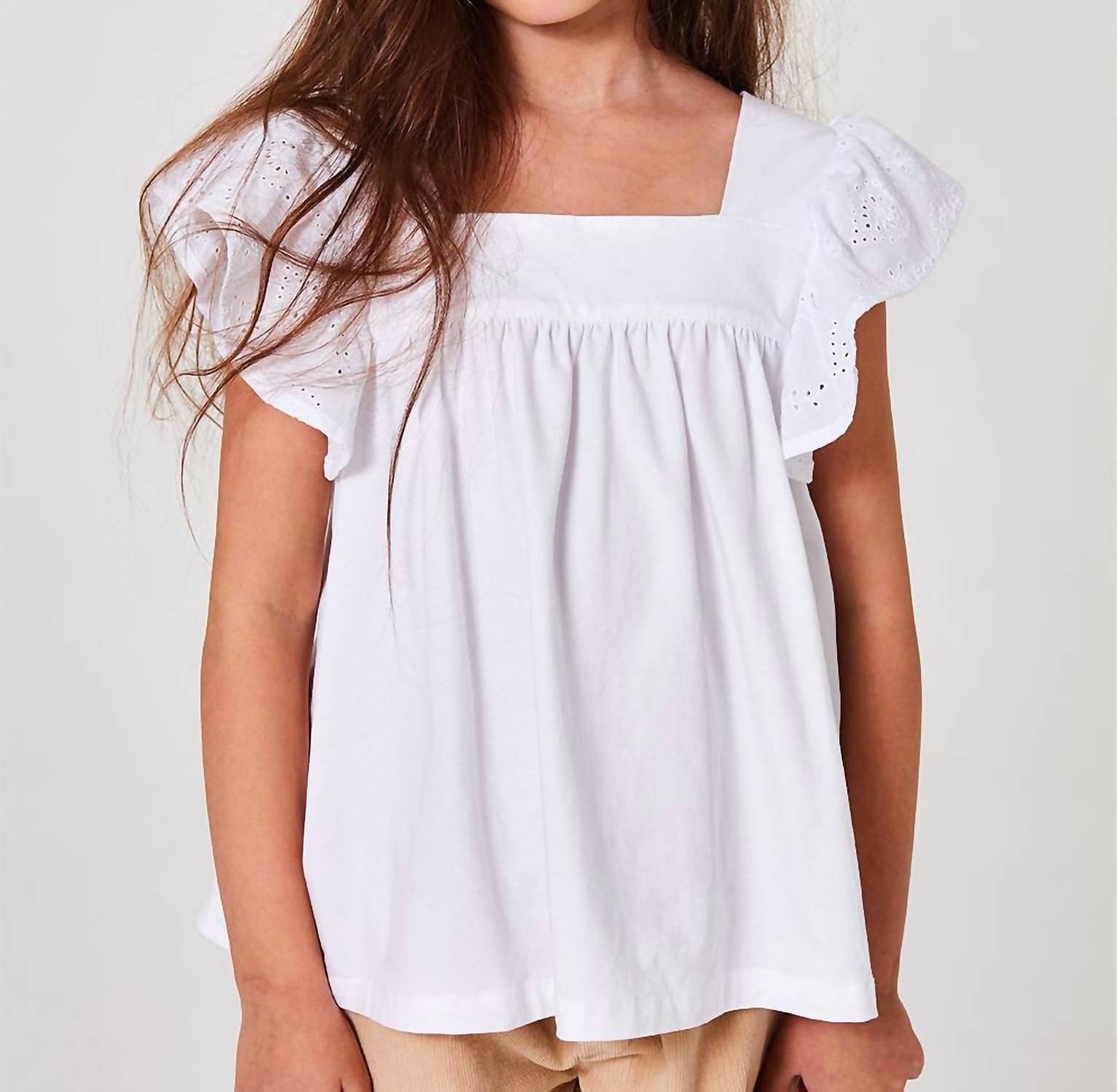 Kids On The Moon - Angel Ruffle Blouse