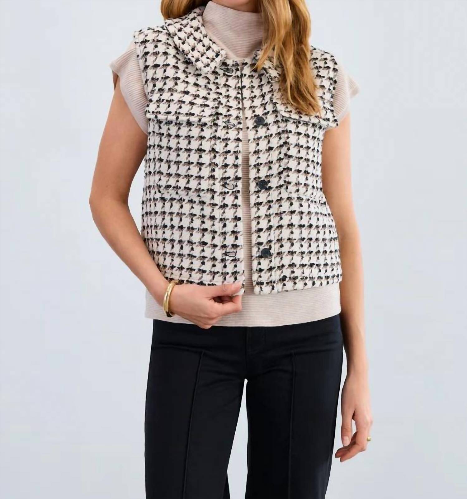Fdj - Taytum Tweed Vest