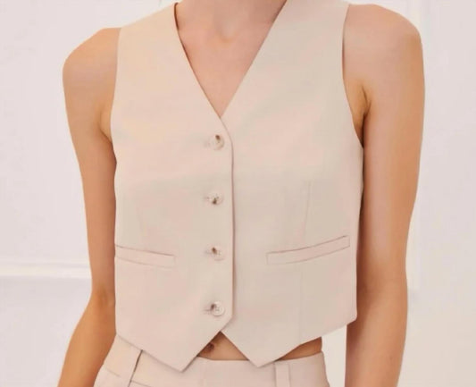 Something Navy - Tailored Vest