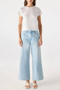 Amo Denim - Frida Cropped Wide Leg Jeans