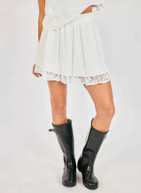 Sadie & Sage - Misty Layered Mini Skirt