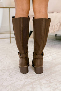 Ccocci - Women's Agenda 28 Elastic Back Panel Tall Riding Boots