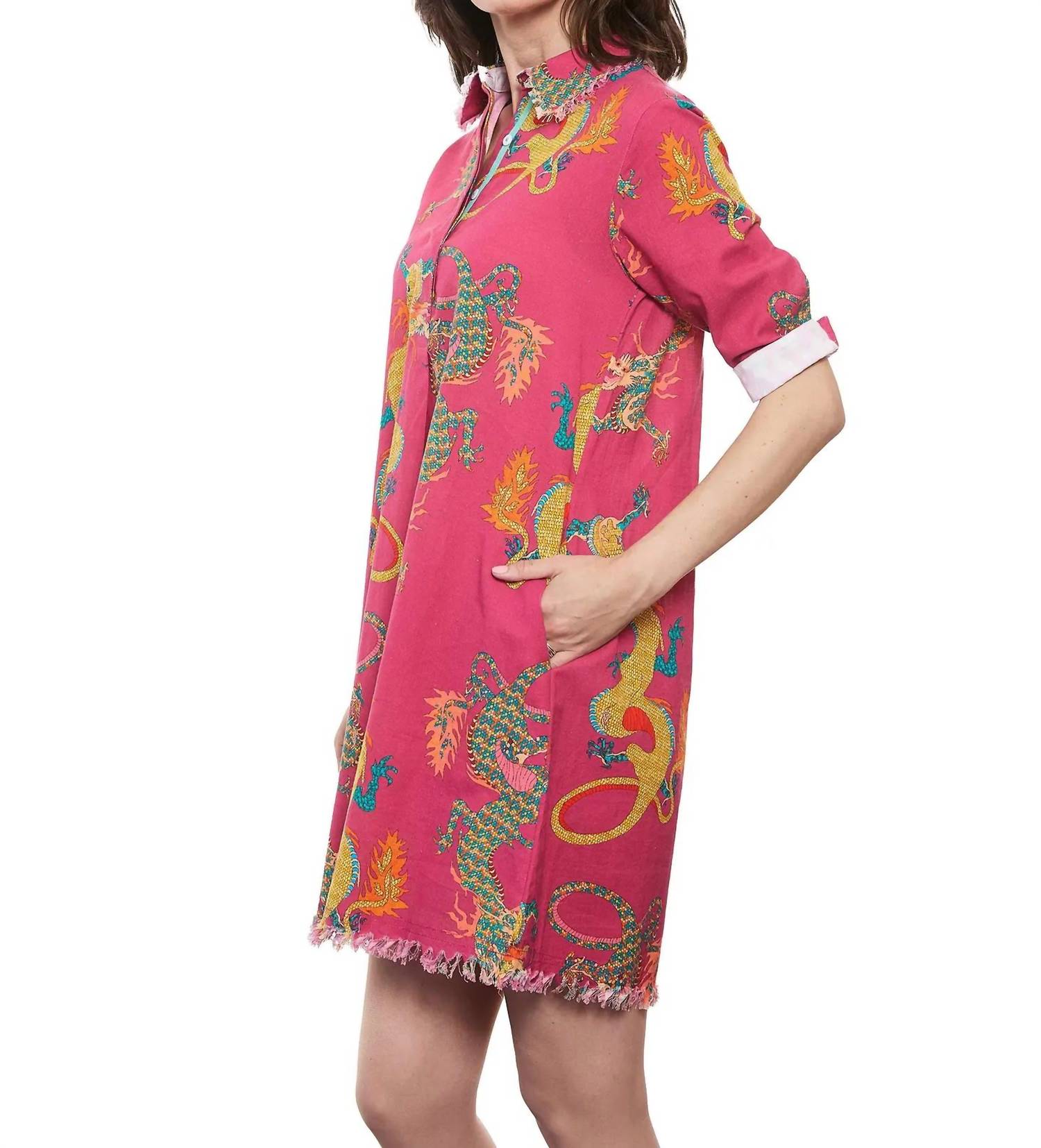 Dizzy-Lizzie - Dragon Chatham Dress