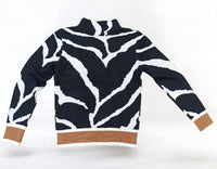 Kathie K - Mock Neck Knit Sweater