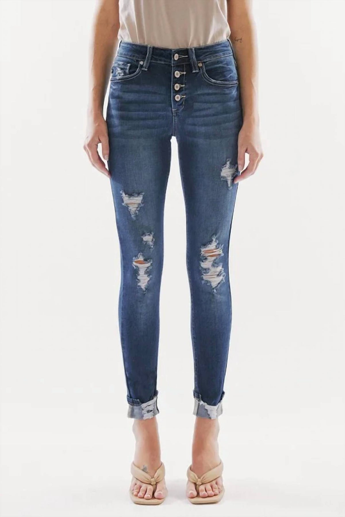 Kancan - Showstopper High Rise Skinny Jeans