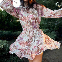 En Saison - Amoret Ruffle Mini Dress