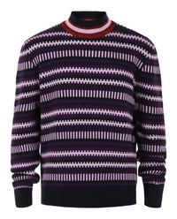 Salvatore Ferragamo - Men's Striped Cashmere-blend Sweater