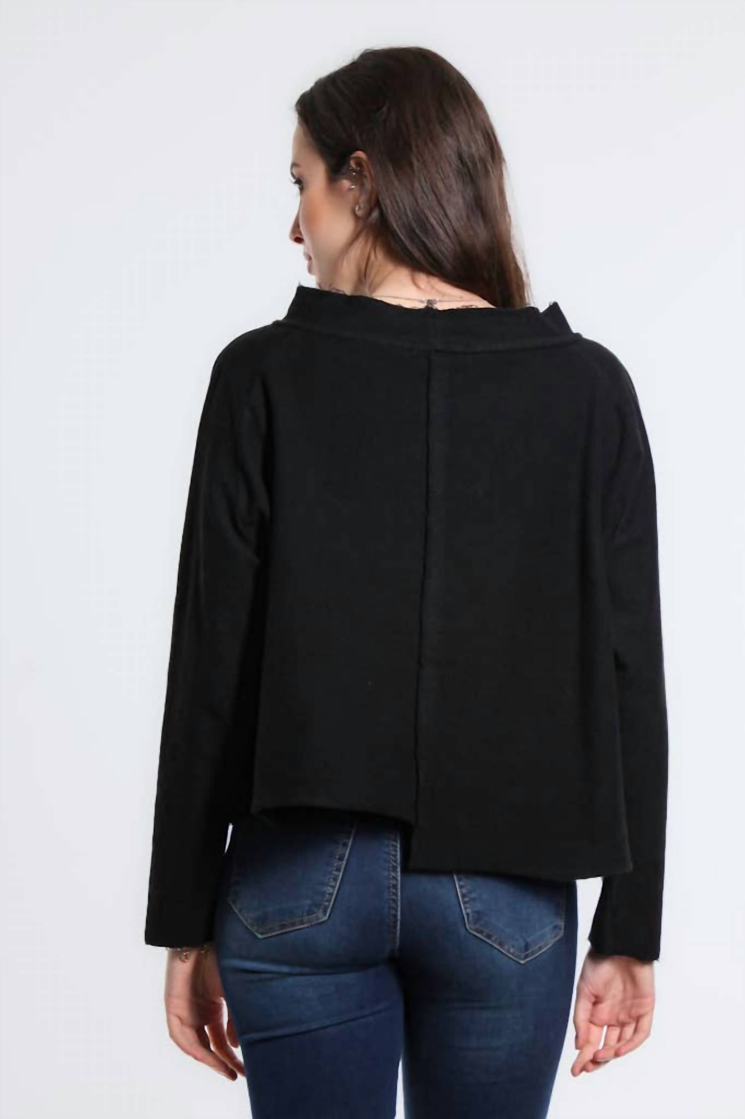 Tina Stephens Italy - Women's Whitney French Terry Seam Top