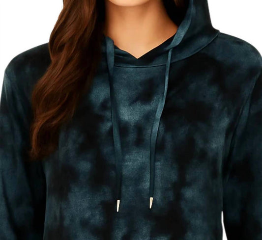 French Kyss - Marble Wash Hooded Dress