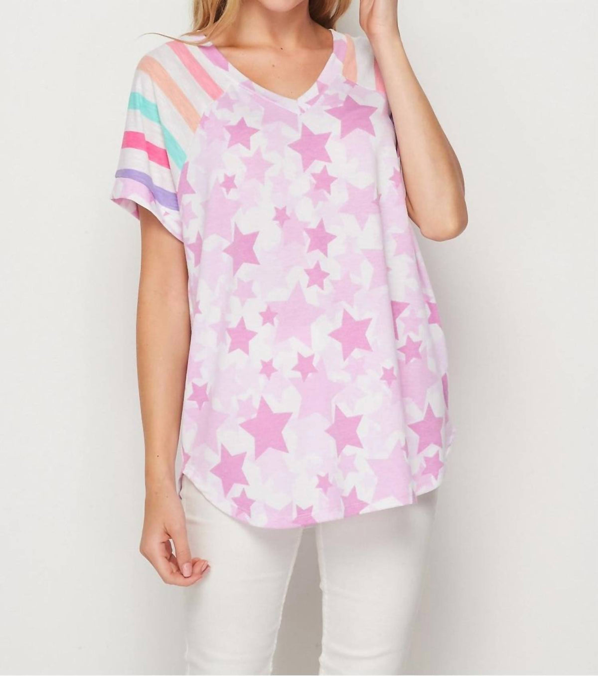 Honeyme - Stars & Stripes Raglan Top