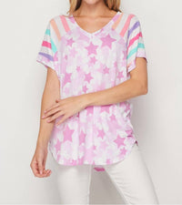 Honeyme - Stars & Stripes Raglan Top