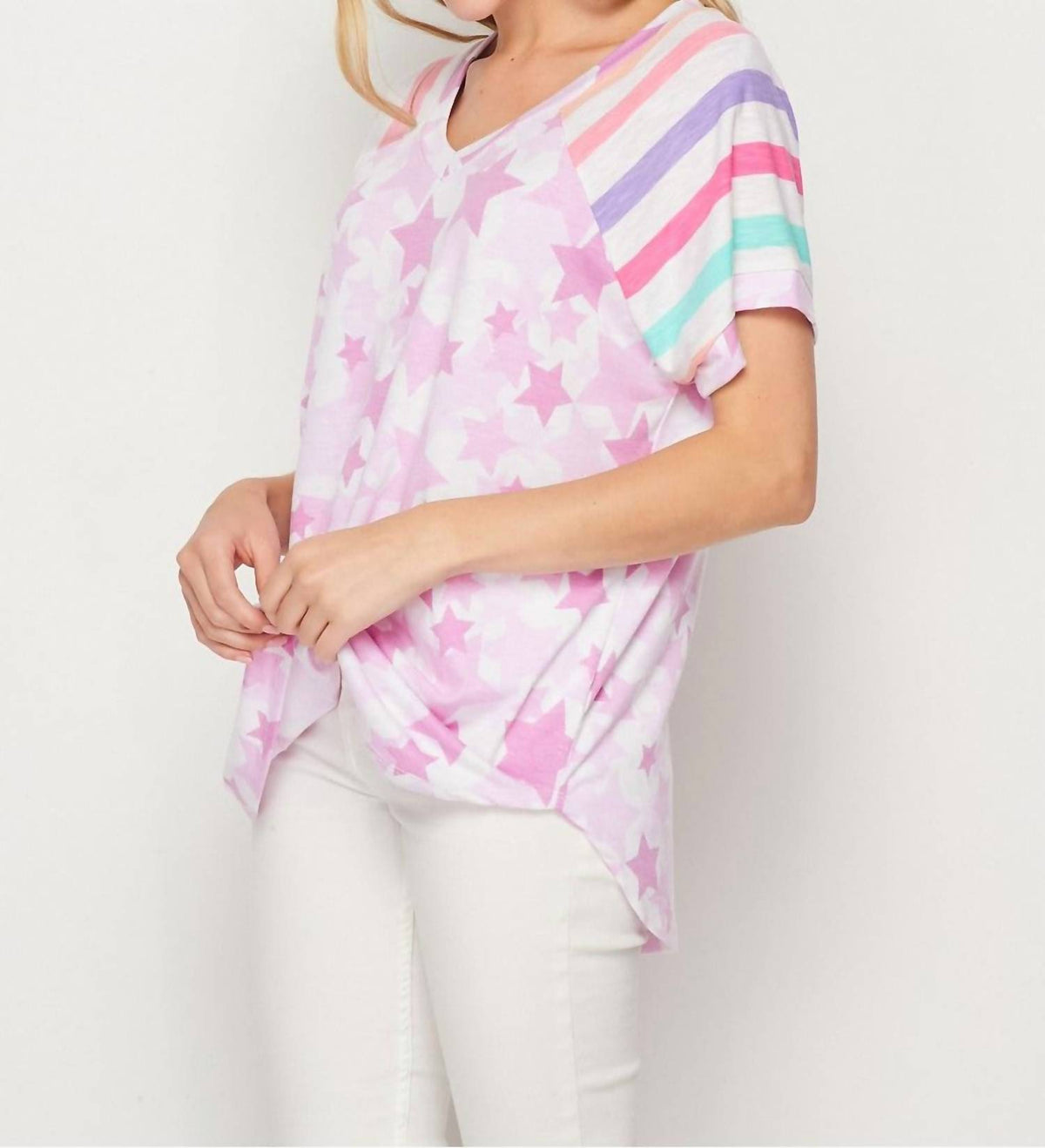 Honeyme - Stars & Stripes Raglan Top