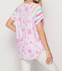 Honeyme - Stars & Stripes Raglan Top