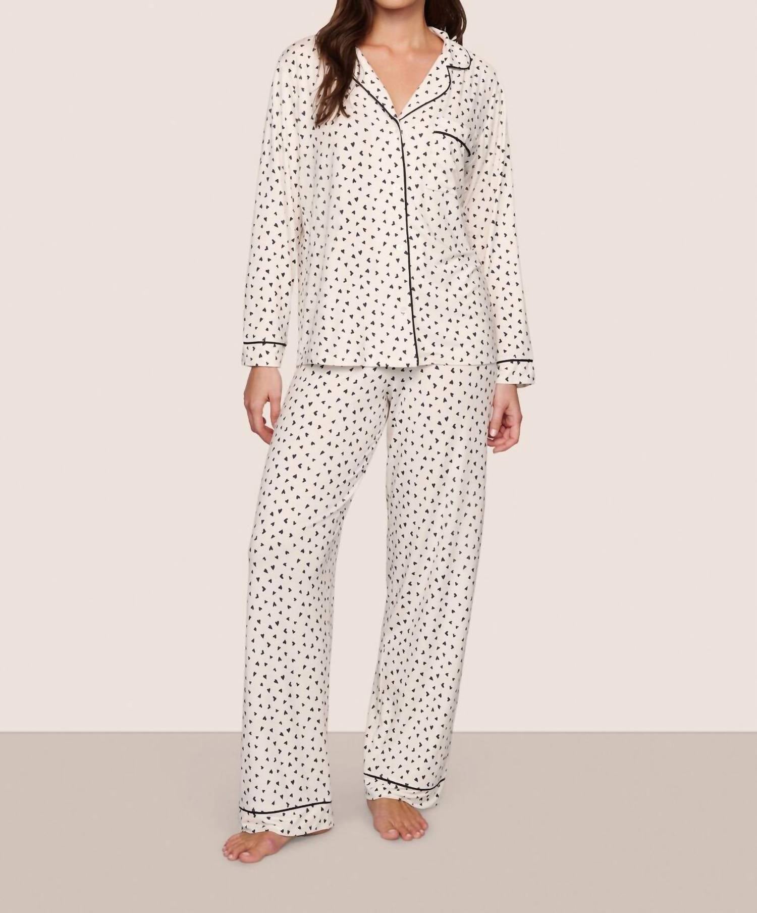 Eberjey - Printed Gisele Long Pj Set