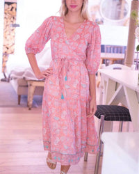 Bell By Alicia Bell - Flora Midi Wrap Dress