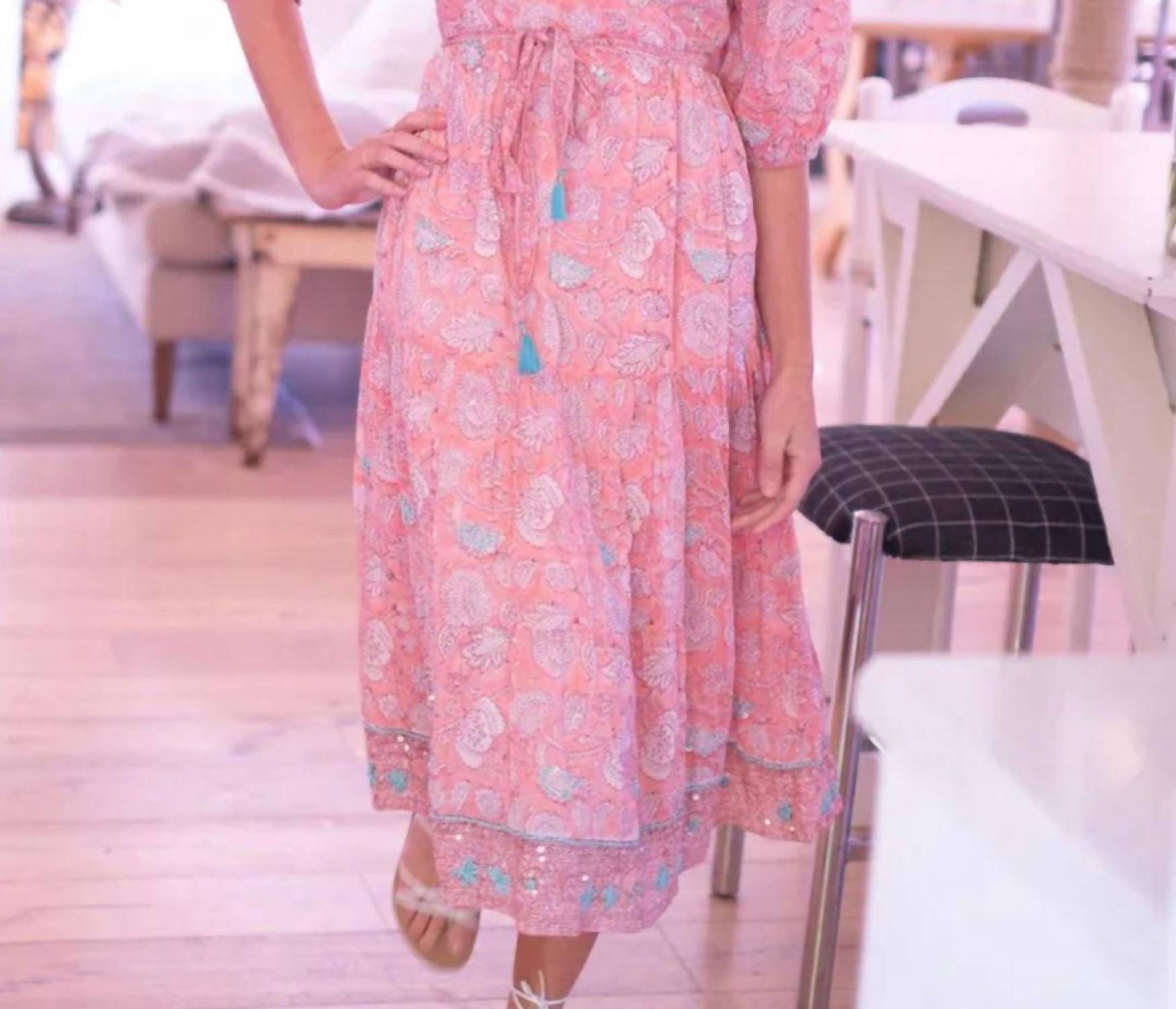 Bell By Alicia Bell - Flora Midi Wrap Dress