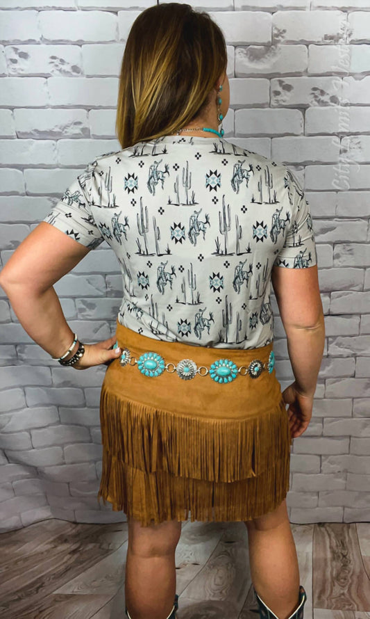 Sterling Kreek - Fort Worth Fringe Skirt