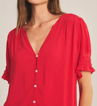 Velvet By Graham & Spencer - Carmella V-neck Top