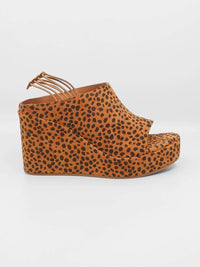Antelope - Women's Brooklyn Leopard Print Platform Wedge Sandals