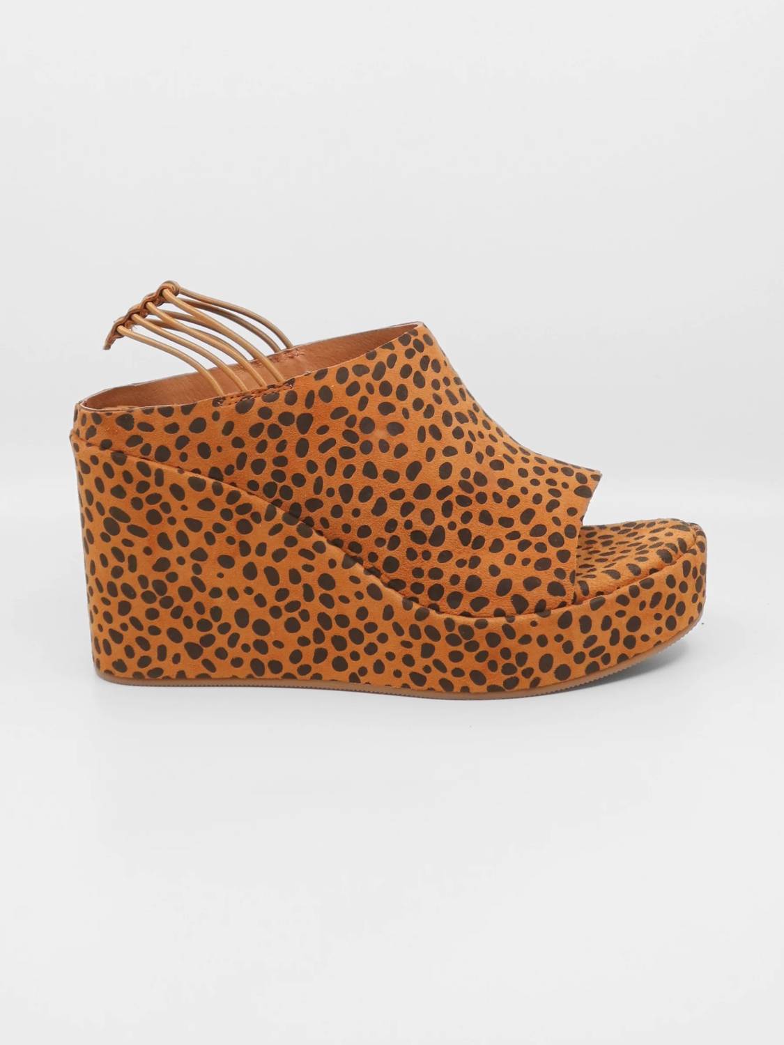 Antelope - Women's Brooklyn Leopard Print Platform Wedge Sandals