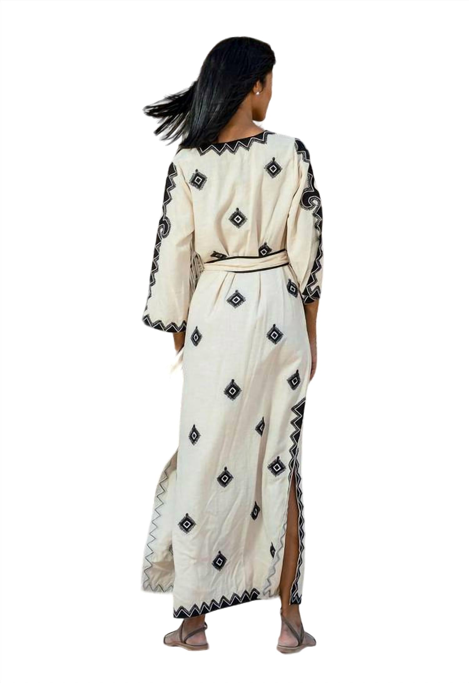 Scarlett Poppies - ENDLESS SUMMERS EMBROIDERED KAFTAN DRESS