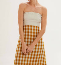 Casa Raki - Penelope Strapless Midi Dress