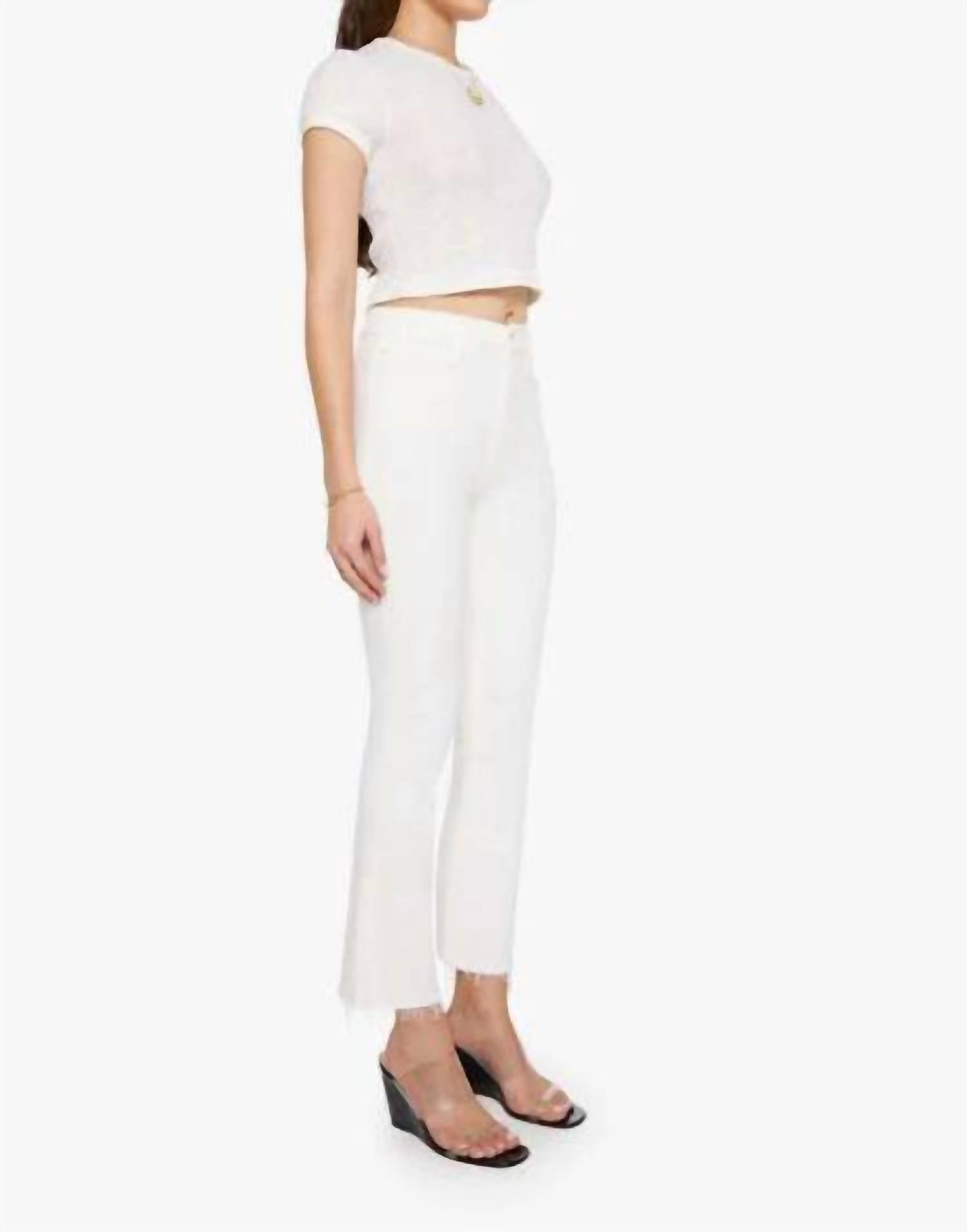Mother - Hustler Ankle Fray Denim Jeans