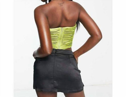 As You - Ruffle Pleated Bandeau Top