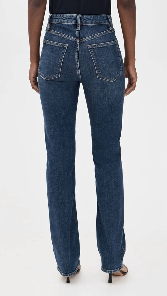 Frame - The Ruler High Rise Slim Straight Jeans