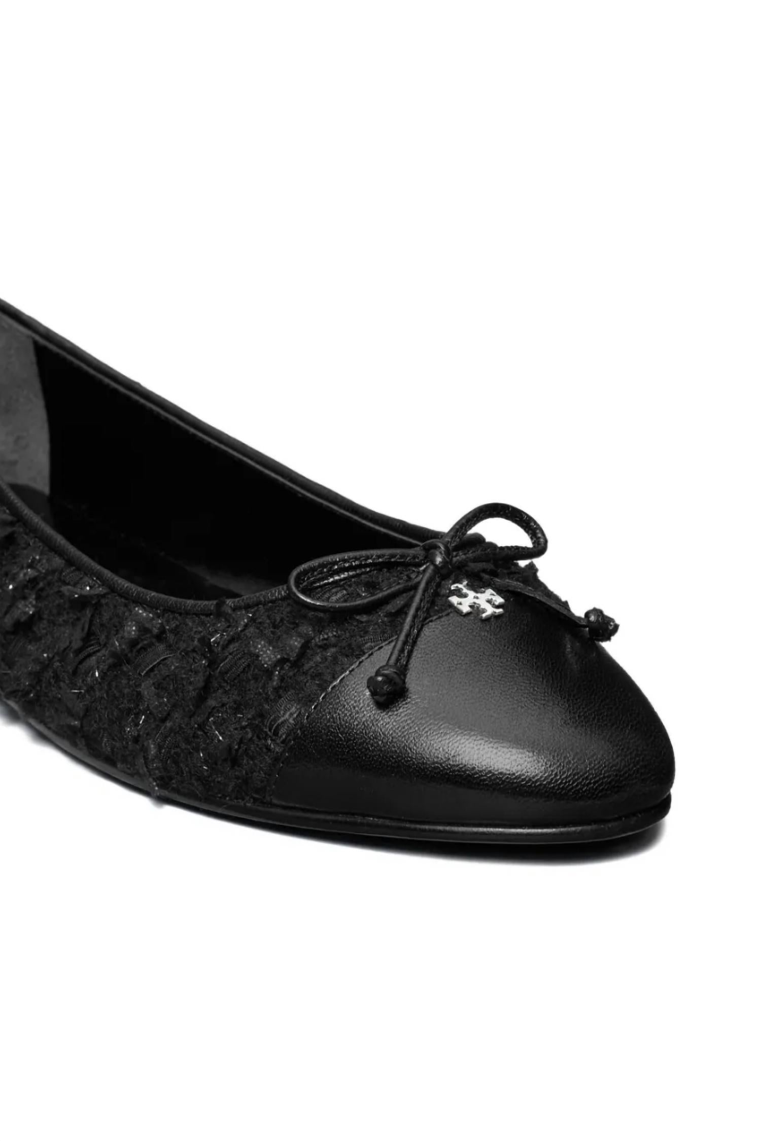 Tory Burch - Women's Cap-toe Ballet Flats