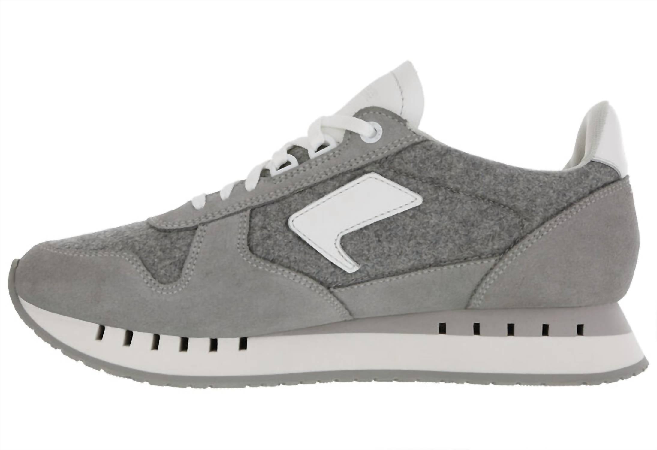 SAS Women's 7eventy6ix Lace Up Sneaker in grey - women's sneaker - detail view