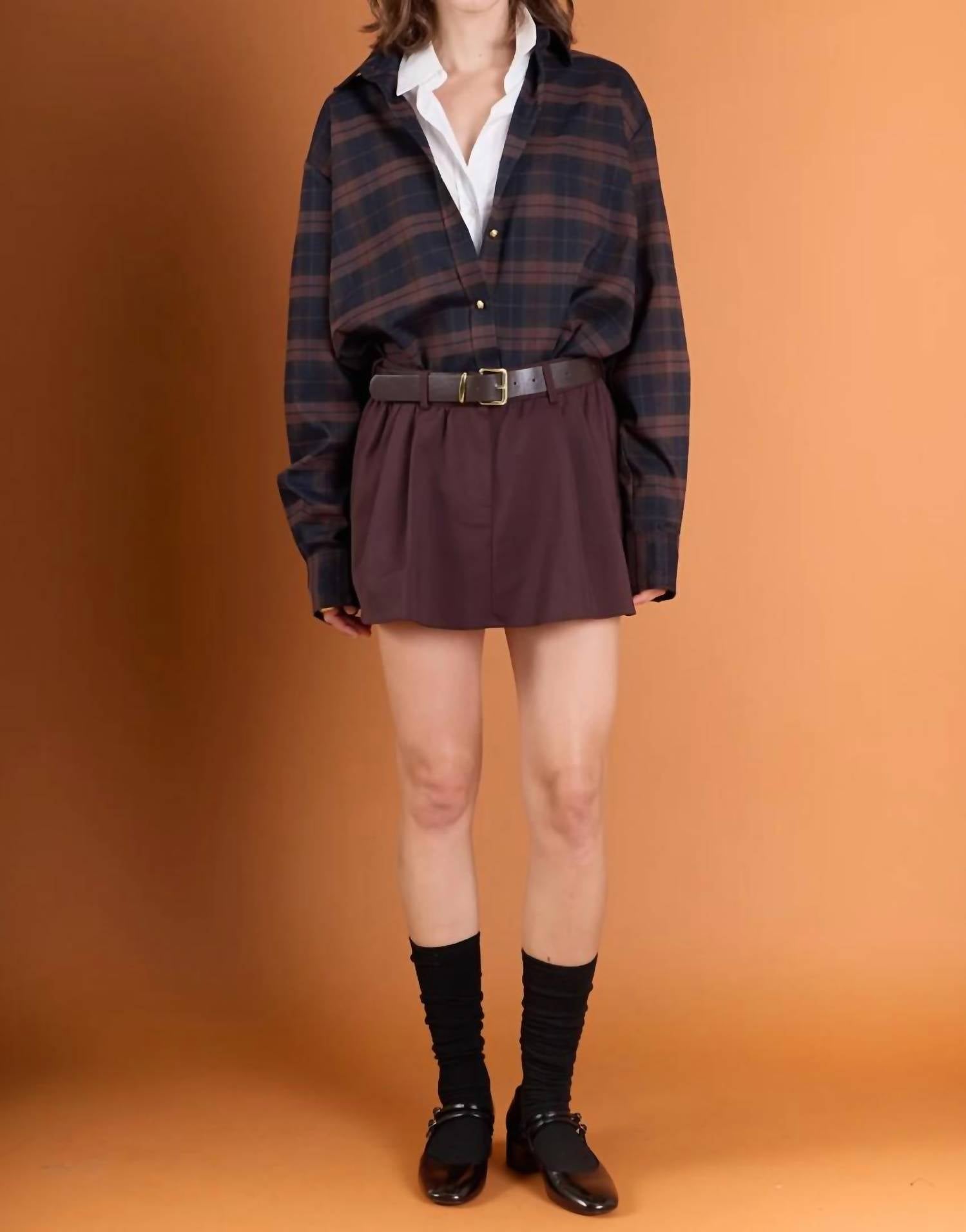 English Factory - Women's Sasha Check Shacket