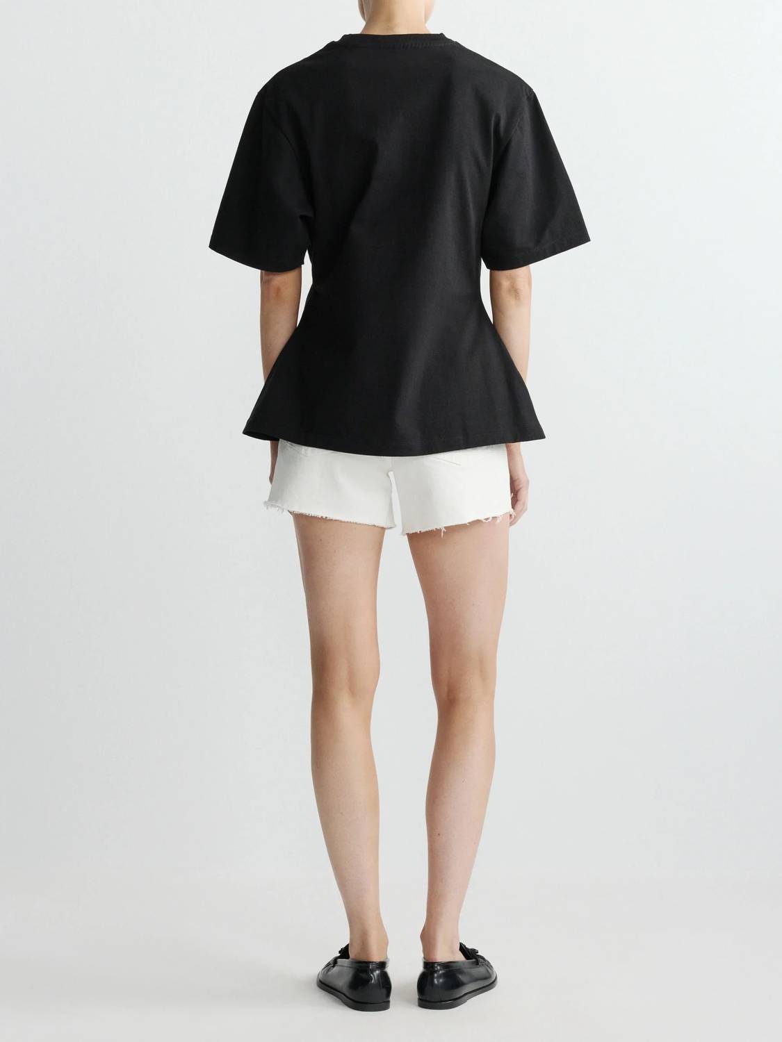 Dl1961 - Women'S - Girlfriend Elevated Peplum Tee