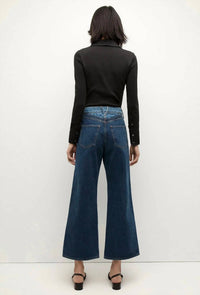 Veronica Beard - TAYLOR CROPPED HIGH RISE WIDE