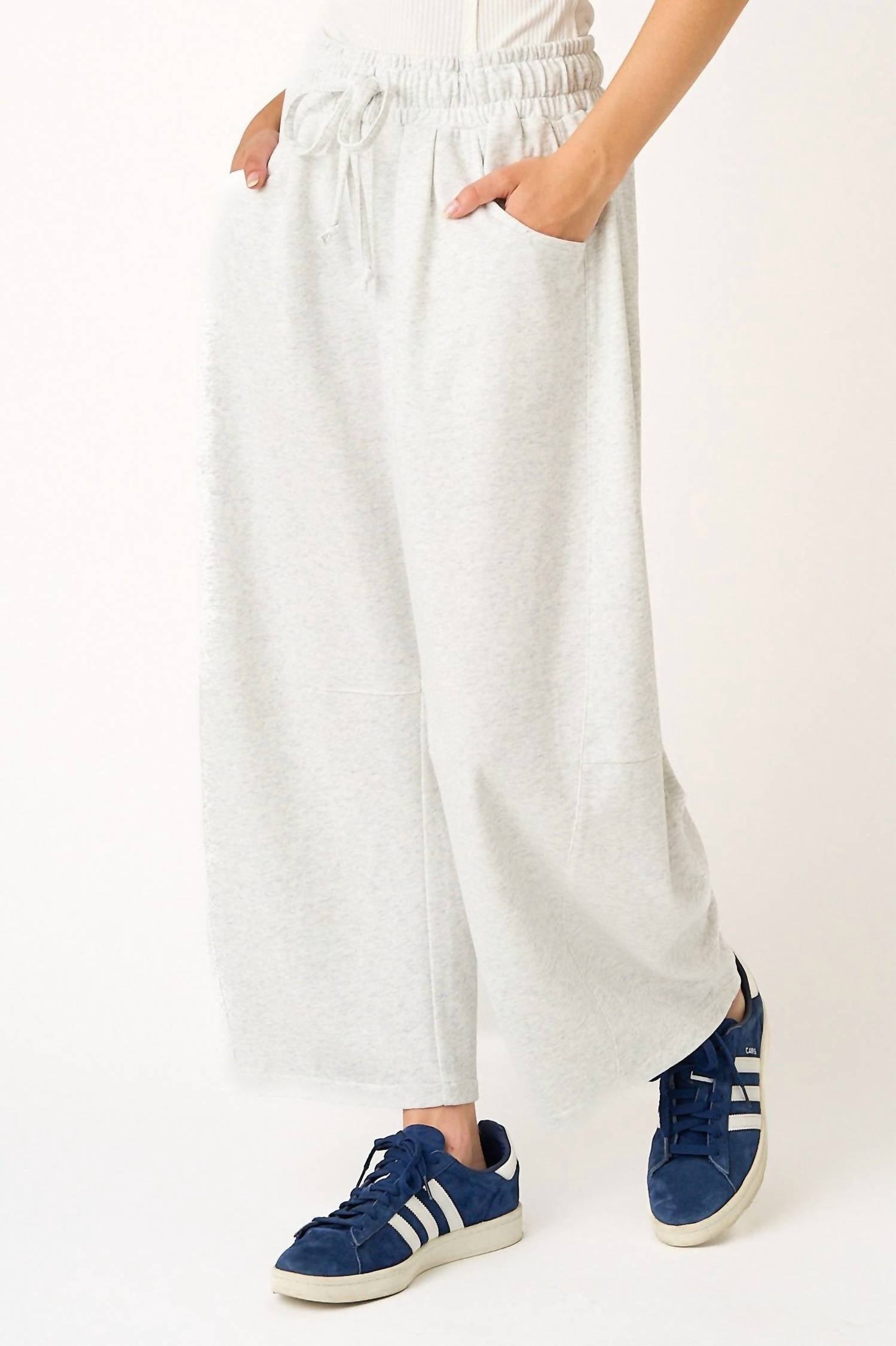 mittoshop Cloud Pull On Pant in ivory - women's pants - alternate view