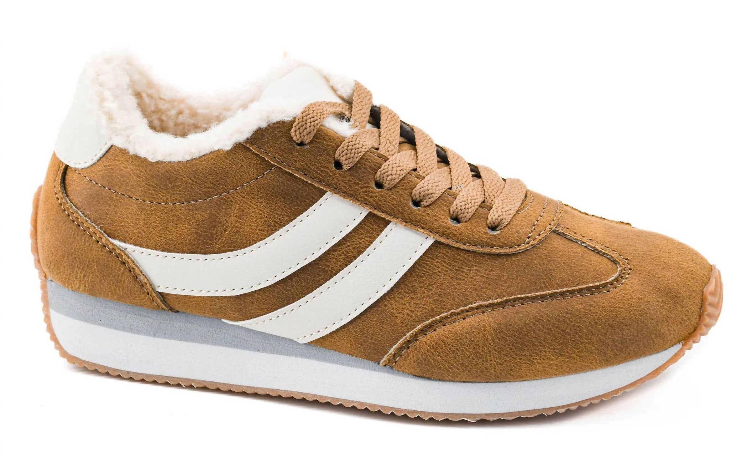 Corkys Footwear Women's Jet Lag Sneaker Shoe in washed cognac - women's sneaker
