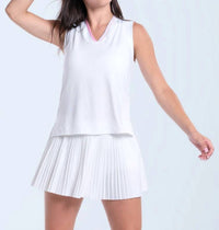 Lucky In Love - Wave It To Me V Neck Tank Top