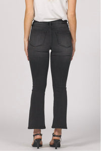 Dear John Denim - Jeanne Mid Rise Cropped Flare Jeans