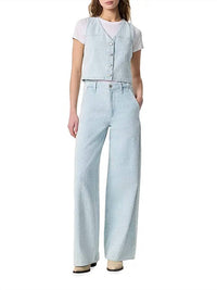 Rag & Bone - Juliana Textured Denim Vest